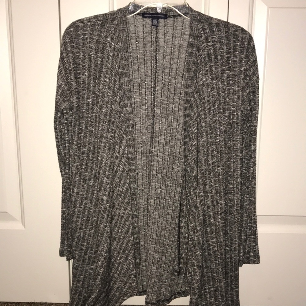 Grey American Eagle cardigan